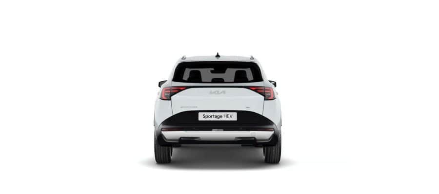 Renting Coches Baratos Kia Sportage 1.6 T-GDi HEV 176kW Drive 4×2 Cassa White, Lunar Silver