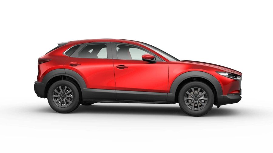 Renting Coches Baratos Mazda CX-30 2.5 e-Skyactiv G MHEV MT Prime-Line Soul Red Crystal