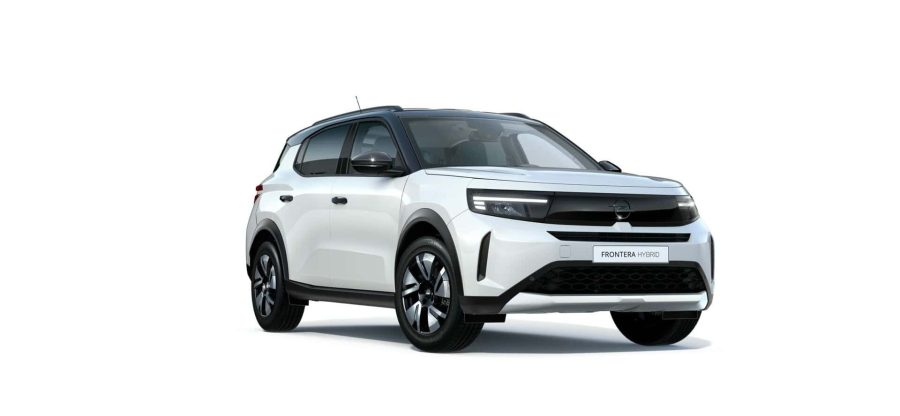 Renting Coches Baratos Opel Frontera 1.2T XHT Hybrid eDCT 107kW GS Arktis White