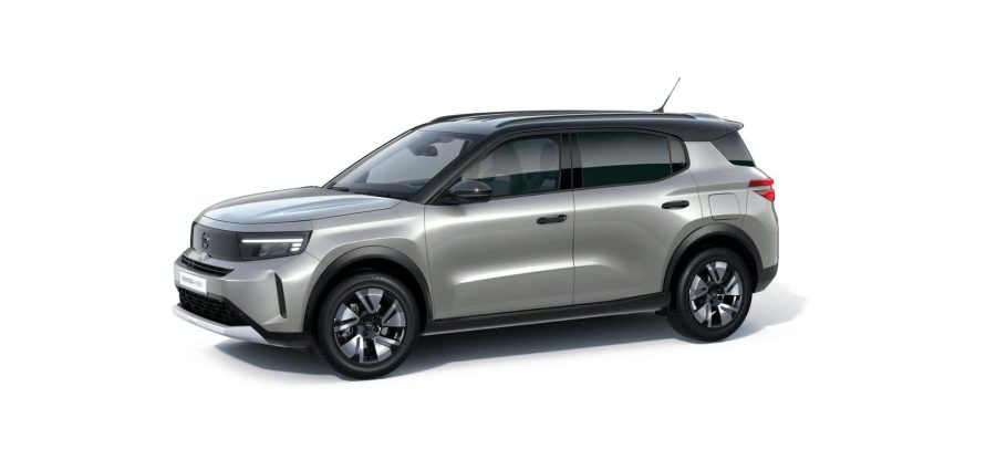 Renting Coches Baratos Opel Frontera 1.2T XHT Hybrid eDCT6 107kW Ultimate Kristall Silver, Arktis White
