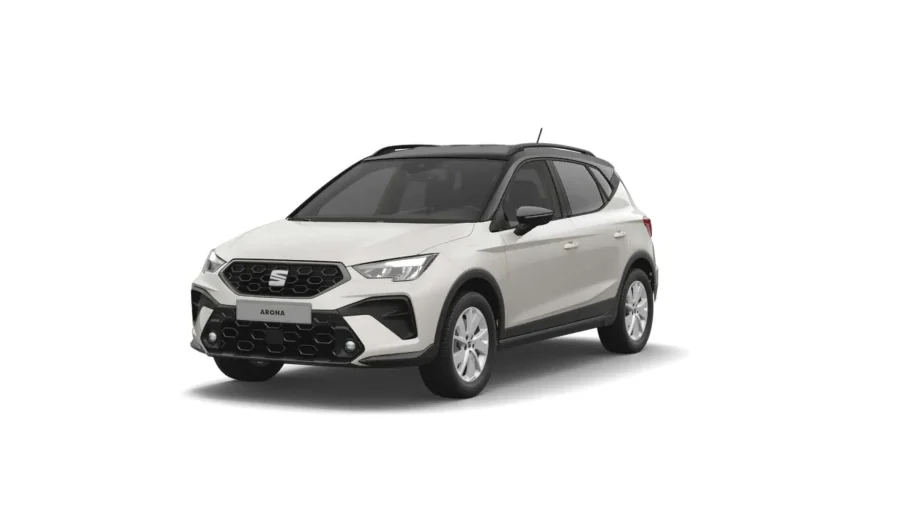 Renting Coches Baratos Seat Arona 1.0 TSI Start & Stop Style+ Blanco / Techo Negro