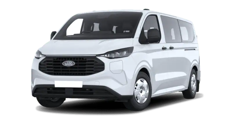 Renting Coches Baratos Ford Transit Custom Kombi 2.5 Duratec PHEV 340 L2 Auto. Trend Blanco
