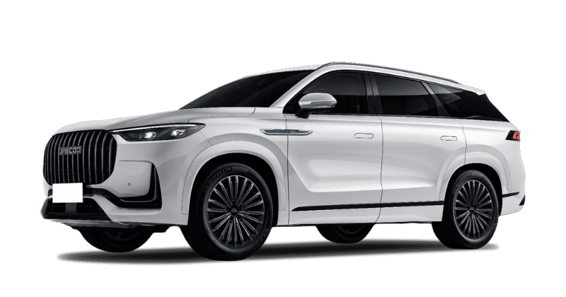 Renting Coches Baratos Jaecoo 8 Exclusive Blanco Aura, Gris Artemis, Crystal Black