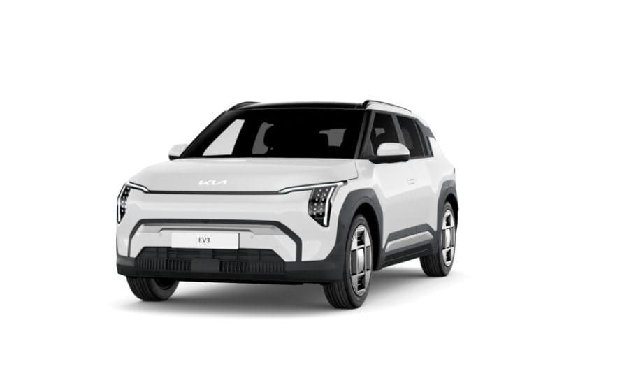 Renting Coches Baratos Kia EV3 Earth (Standard Range) Clear White, Aurora Black, Snow White Pearl, Aventure Green, Terra Cota