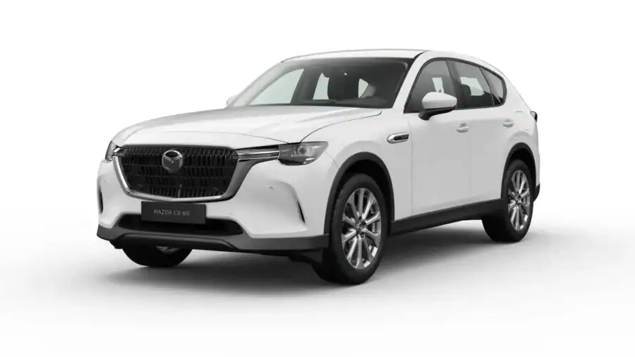 Renting Coches Baratos Mazda CX-60 3.3 e-Skyactiv D MHEV 147kW 8AT RWD Exclusive Line Artic White