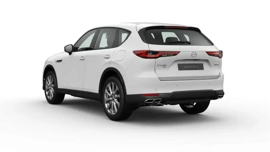 Renting Coches Baratos Mazda CX-60 3.3 e-Skyactiv D MHEV 147kW 8AT RWD Exclusive Line Artic White