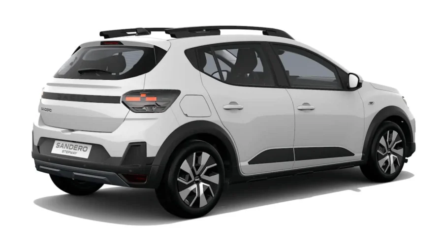 Renting Coches Baratos Dacia Sandero Stepway Expression Go 88kW ECO-G Blanco Glaciar