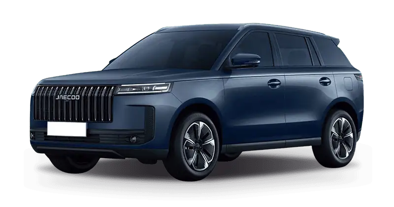 Renting Coches Baratos Jaecoo 5 1.5 TGDI HEV Exclusive Azul Indigo, Blanco Aura, Negro Crystal Black, Gris Antracita, Verde Posidonia