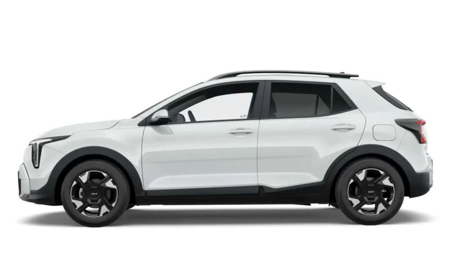 Renting Coches Baratos Kia Stonic 1.0 T-GDi Concept Clear White, Astro Grey