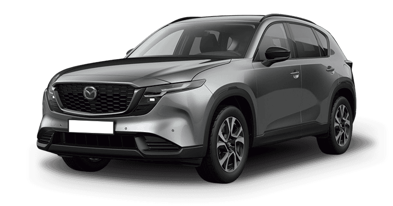 Renting Coches Baratos 2.5 e-Skyactiv-G MHEV FWD Aut. Centre-Line Machine Gray, Soul Red Crystal