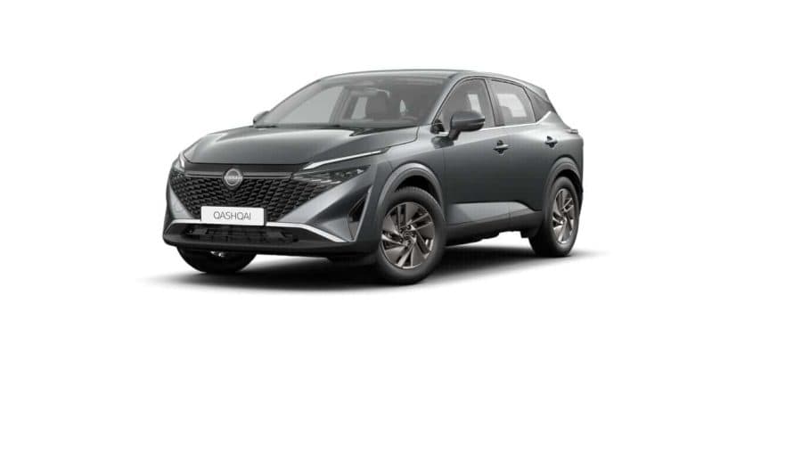 Renting Coches Baratos Nissan Qashqai DIG-T MHEV 4×2 Acenta Skyline Grey, Kori White