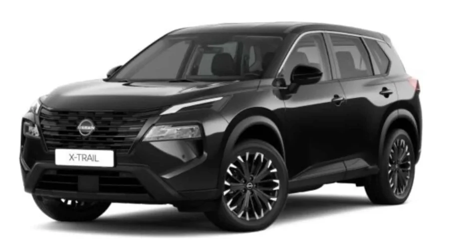 Renting Coches Baratos Nissan X-Trail 1.5 E-Power Acenta Hibrido Negro Diamante