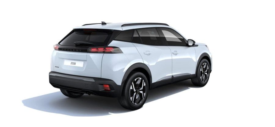 Renting Coches Baratos Peugeot 2008 Hybrid Allure 110 eDCS6 Blanco Okenite