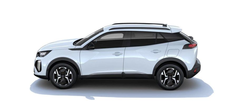 Renting Coches Baratos Peugeot 2008 Hybrid Allure 110 eDCS6 Blanco Okenite