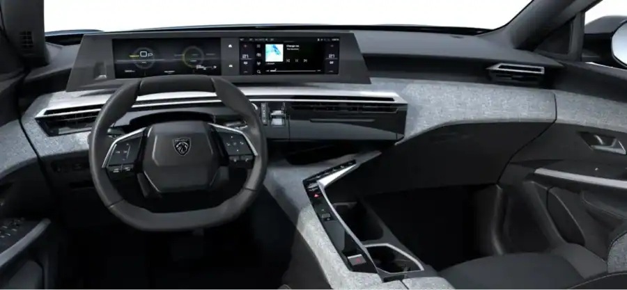Renting Coches Baratos Peugeot 3008 Allure Hybrid 145 e-DCS6 Azul Ingaro
