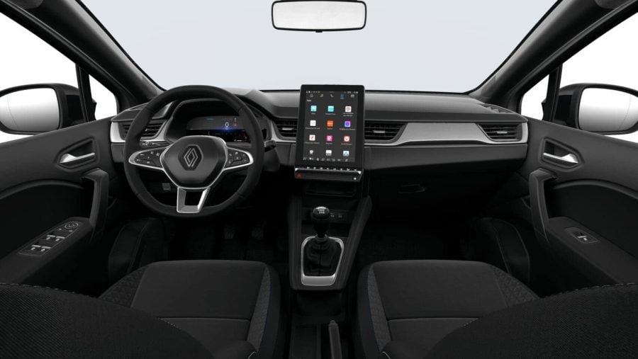 Renting Coches Baratos Renault Captur Evolution ECO-G Gris Zinc