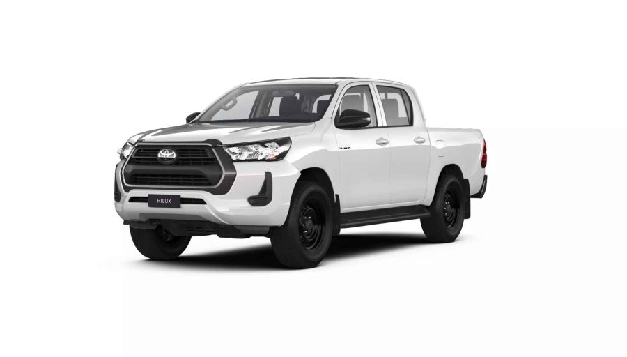 Renting Coches Baratos Toyota Hilux 2.4B 6AT Doble Cabina GX Blanco Classic