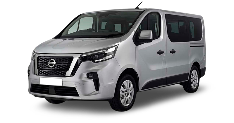 Renting Coches Baratos Nissan Primastar Combi 9 L2 H1 N-Connecta Blanco