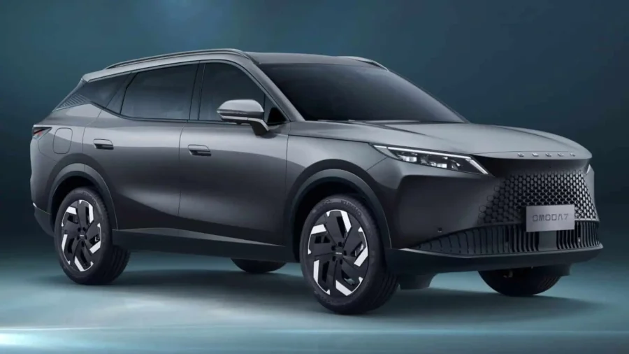 Renting Coches Baratos Omoda 7 1.5T PHEV Premium Gris Mate