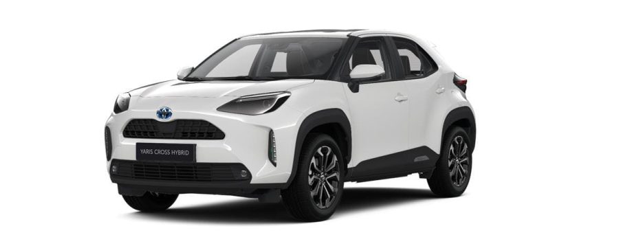 Renting Coches Baratos Toyota Yaris Cross 130H e-CVT Active Blanco Classic, Azul Florida, Gris Agata, Bronce Oliva, Negro Azabache, Gris Grafito
