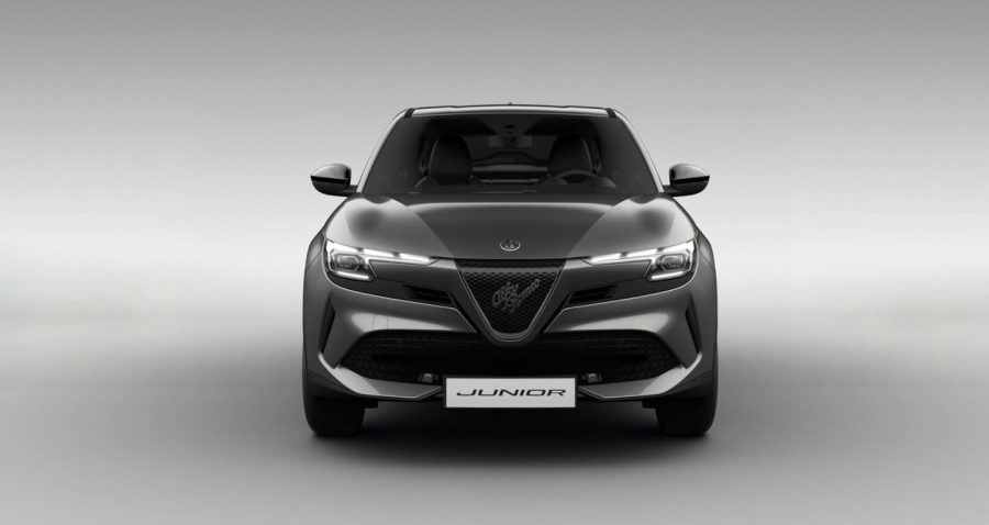 Renting Coches Baratos Alfa Romeo Junior Ibrida TI 1.2 VGT Gris arese