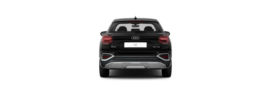 Renting Coches Baratos Audi Q2 30 TFSi Advanced Negro Brillante