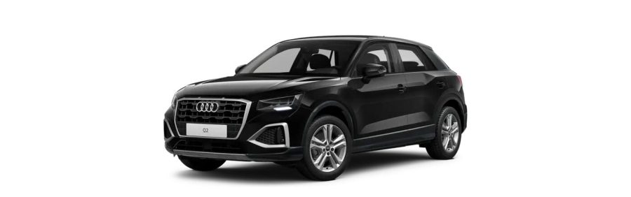 Renting Coches Baratos Audi Q2 30 TFSi Advanced Negro Brillante