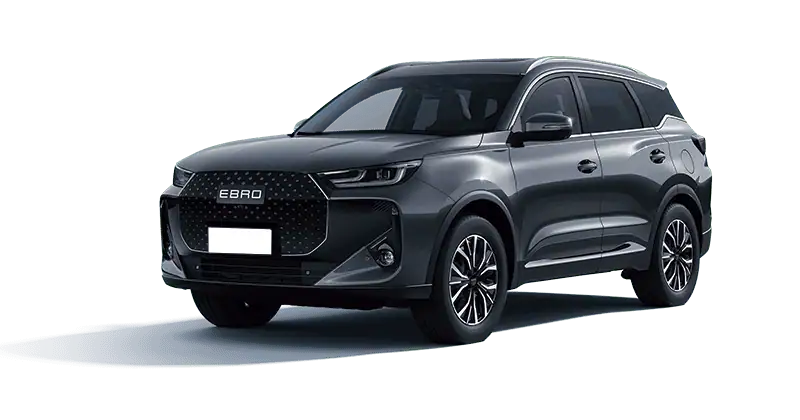 Renting Coches Baratos Ebro S700 1.5 TGDI PHEV 1DHT Luxury Gris Phantom