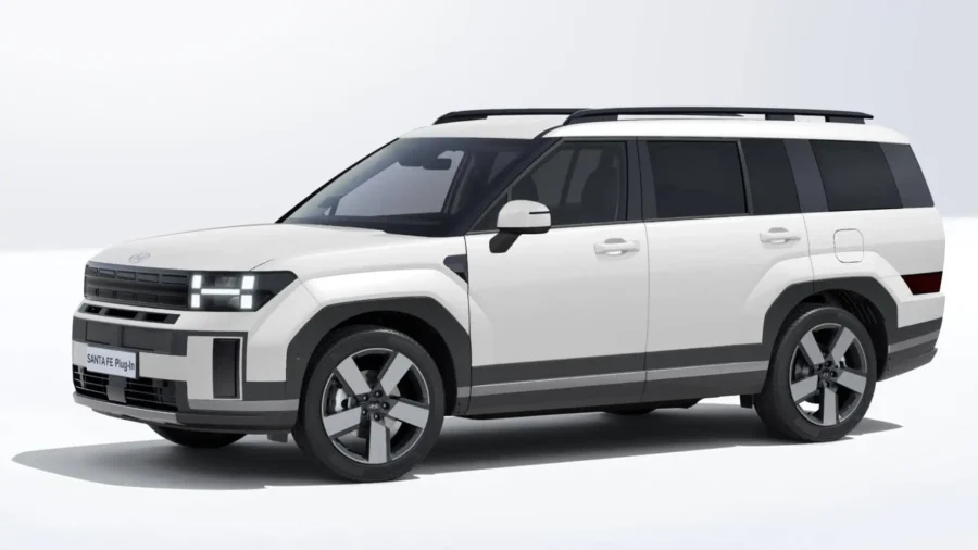 Renting Coches Baratos Hyundai Santa Fe 1.6 TGDi PHEV 4X4 AT Style Creamy White