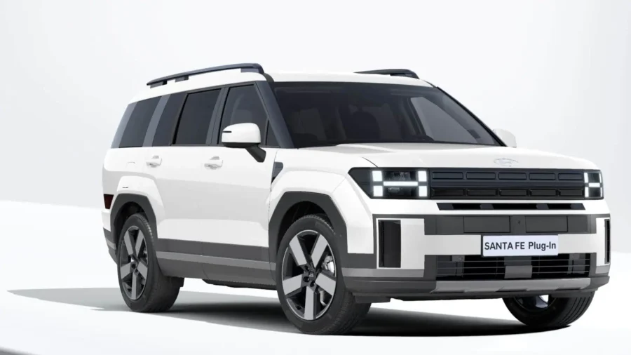 Renting Coches Baratos Hyundai Santa Fe 1.6 TGDi PHEV 4X4 AT Style Creamy White