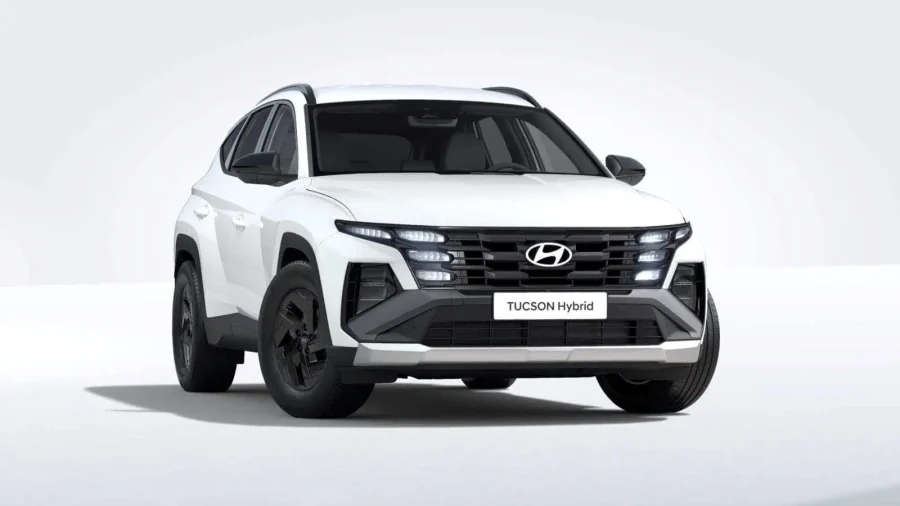 Renting Coches Baratos Hyundai Tucson 1.6D 48V DT Black Line Atlas White