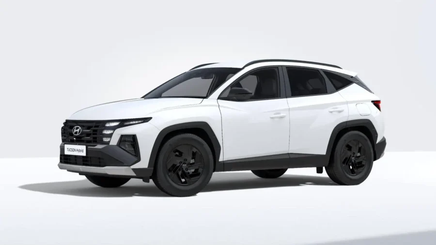 Renting Coches Baratos Hyundai Tucson 1.6D 48V DT Black Line Atlas White