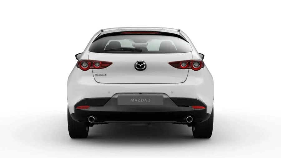 Renting Coches Baratos Mazda 3 2.5 e-SKYACTIV G Centre-Line Arctic White