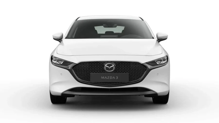 Renting Coches Baratos Mazda 3 2.5 e-SKYACTIV G Centre-Line Arctic White
