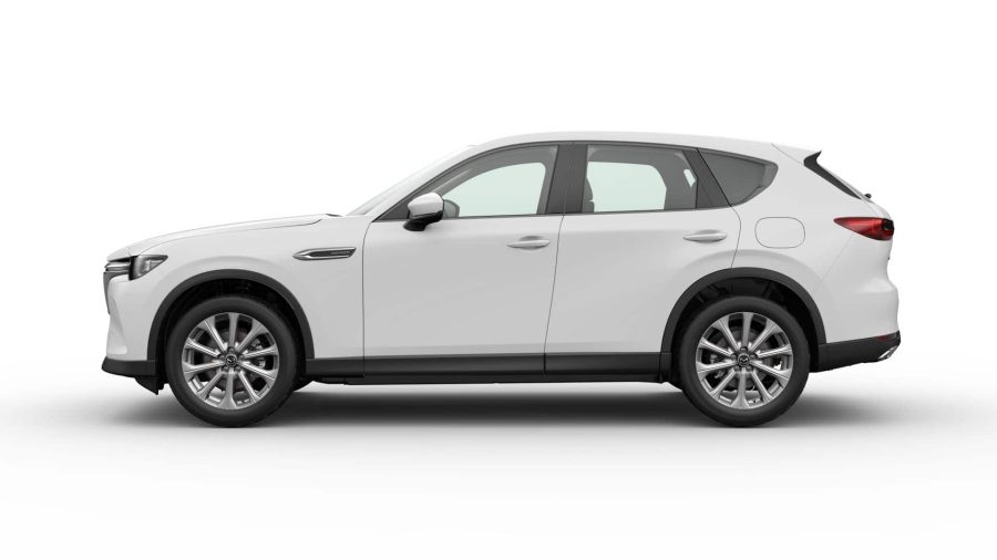 Renting Coches Baratos Mazda CX-60 3.3 e-Skyactiv D MHEV 147kW 8AT RWD Exclusive Line Blanco