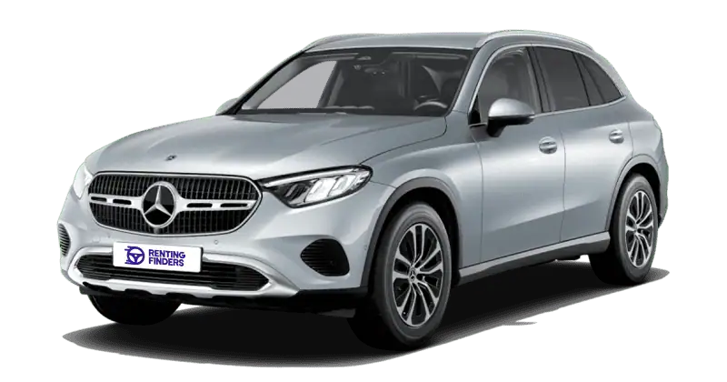 Renting Coches Baratos Mercedes Benz GLC 300 de 4MATIC Plata High Tec