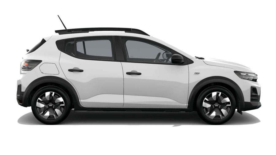 Renting Coches Baratos Dacia Sandero Stepway Essential ECO-G Blanco Glaciar