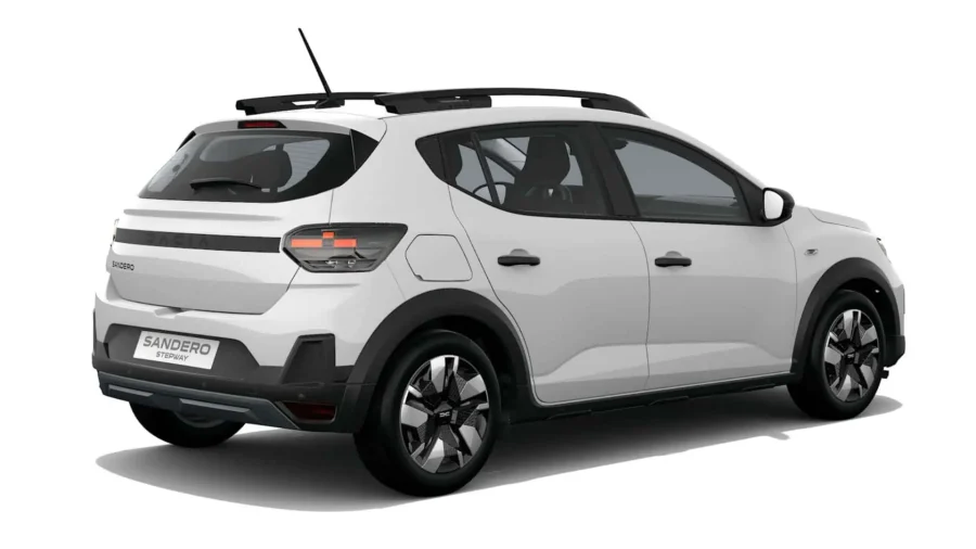 Renting Coches Baratos Dacia Sandero Stepway Essential ECO-G Blanco Glaciar