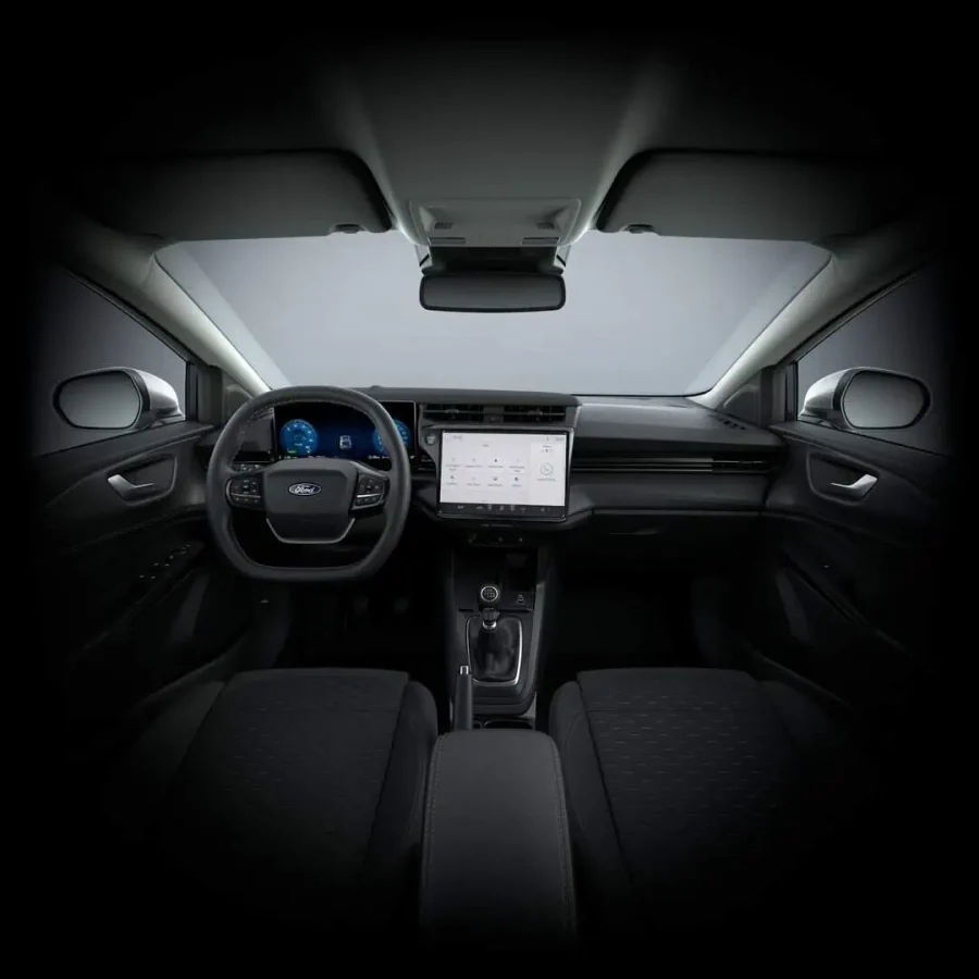 Renting Coches Baratos Ford Puma EcoBoost MHEV Titanium Blanco, Gris Cactus