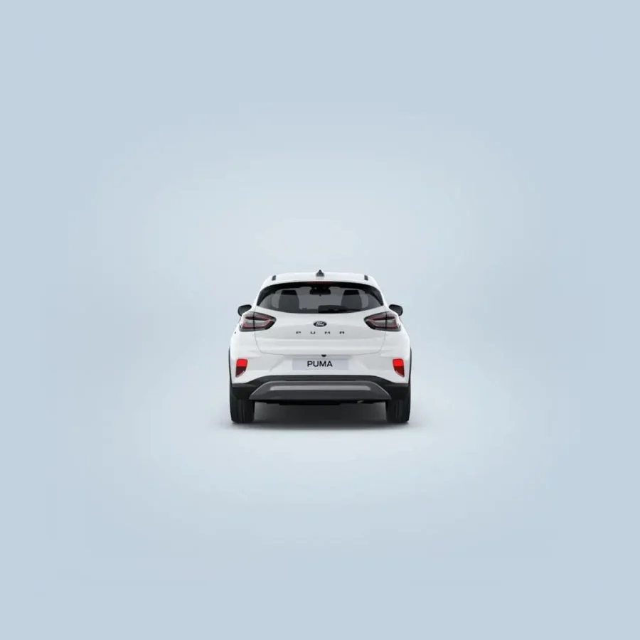 Renting Coches Baratos Ford Puma EcoBoost MHEV Titanium Blanco, Gris Cactus