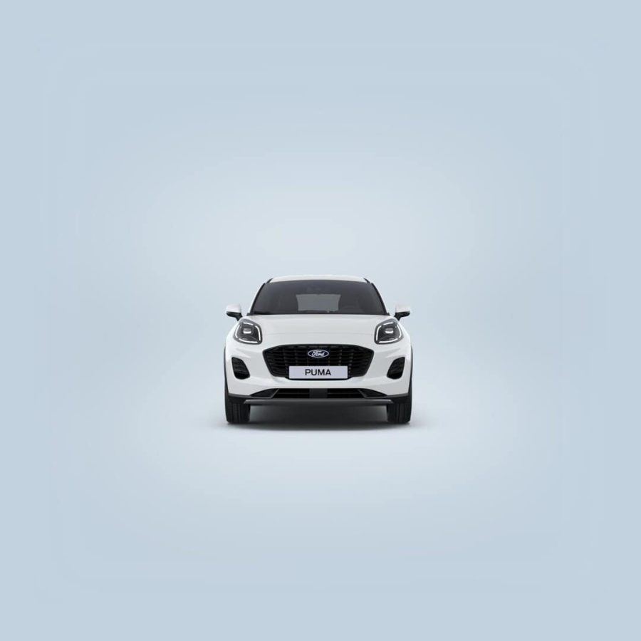 Renting Coches Baratos Ford Puma EcoBoost MHEV Titanium Blanco, Gris Cactus