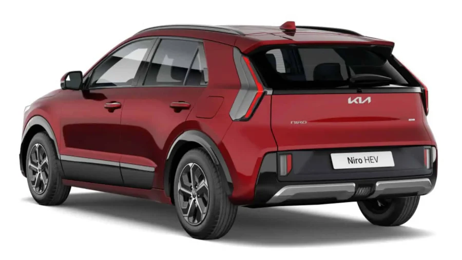 Renting Coches Baratos Kia Niro 1.6 HEV Concept Runway Red, Clear White, Steel Gray, Interstellar Grey