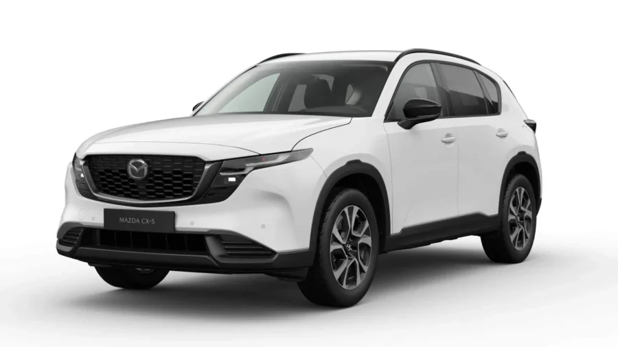 Renting Coches Baratos Mazda CX-5 2.5 e-Skyactiv G MHEV AT FWD Centre-Line Arctic White