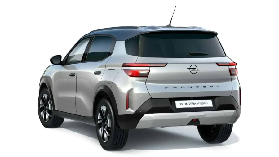 Renting Coches Baratos Opel Frontera 1.2T XHT Hybrid eDCT6 107kW Ultimate Kristall Silver, Arktis White