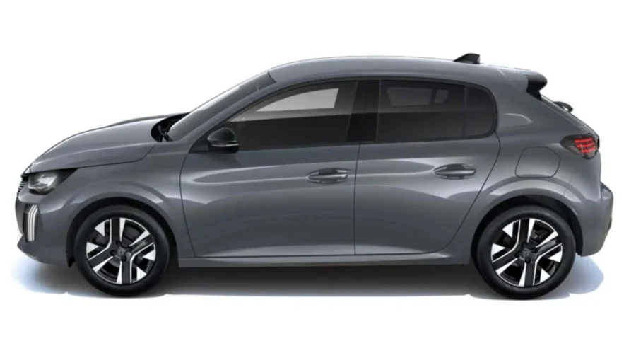 Renting Coches Baratos Peugeot 208 Allure Gasolina 100 S&S 6 Vel. Man Gris Selenium