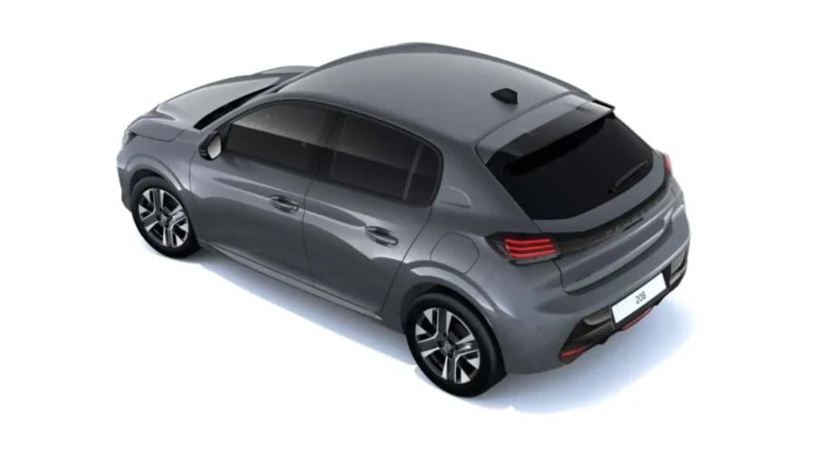 Renting Coches Baratos Peugeot 208 Allure Gasolina 100 S&S 6 Vel. Man Gris Selenium