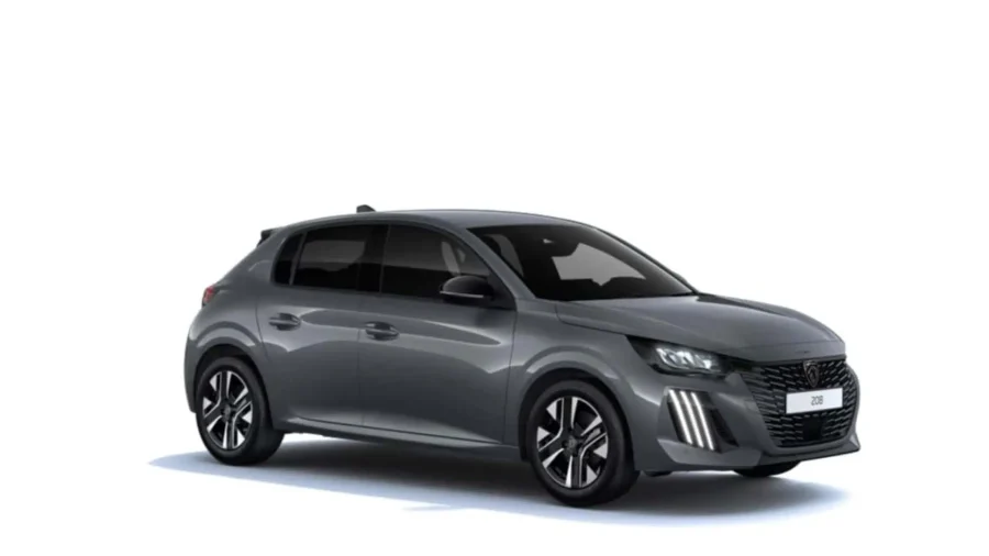 Renting Coches Baratos Peugeot 208 Allure Gasolina 100 S&S 6 Vel. Man Gris Selenium