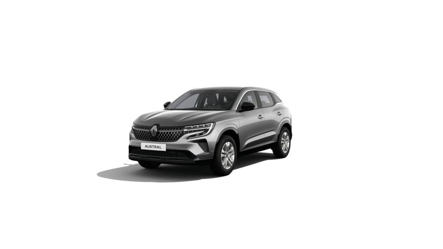 Renting Coches Baratos Renault Austral E-Tech Full Hybrid 147kW Evolution Gris Pizarra, Blanco