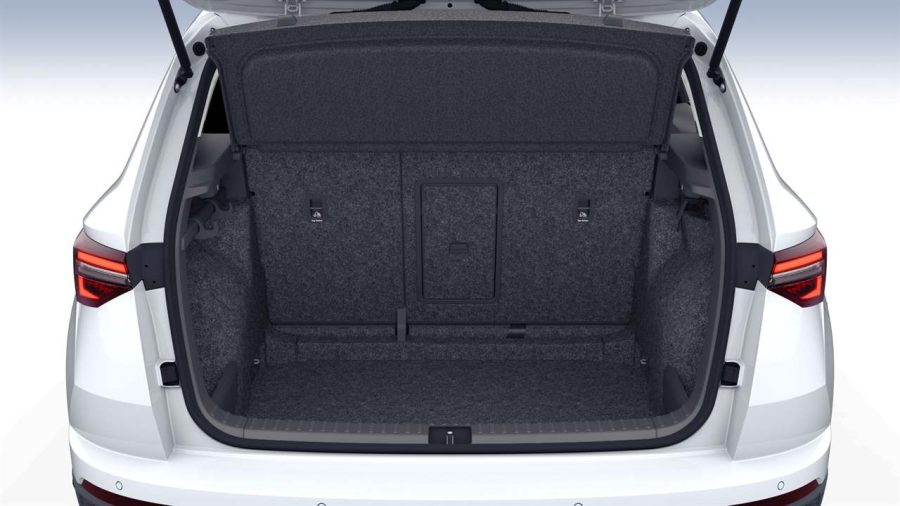 Renting Coches Baratos Skoda Karoq 2.0 TDi DSG Selection 4×4 Blanco Luna, Gris Graphite