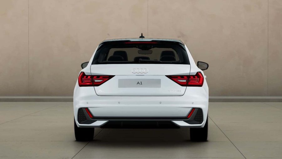 Renting Coches Baratos Audi A1 Sportback 30 TFSI S tronic Adrenalin Blanco Glaciar / Techo Negro